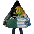 Personalised Rugby 2025 Championship Cloak Southern Hemisphere Countries Mascots - Aussie Hoodie