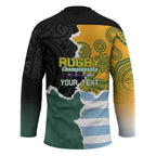 Personalised Rugby 2025 Championship Hockey Jersey Southern Hemisphere Countries Mascots - Aussie Hoodie