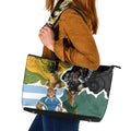 Rugby 2025 Championship Leather Tote Bag Southern Hemisphere Countries Mascots - Aussie Hoodie