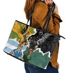 Rugby 2025 Championship Leather Tote Bag Southern Hemisphere Countries Mascots - Aussie Hoodie