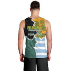 Personalised Rugby 2025 Championship Men Tank Top Southern Hemisphere Countries Mascots - Aussie Hoodie