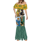 Personalised Rugby 2025 Championship Mermaid Dress Southern Hemisphere Countries Mascots - Aussie Hoodie