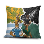 Rugby 2025 Championship Pillow Cover Southern Hemisphere Countries Mascots - Aussie Hoodie