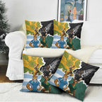 Rugby 2025 Championship Pillow Cover Southern Hemisphere Countries Mascots - Aussie Hoodie