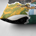 Rugby 2025 Championship Pillow Cover Southern Hemisphere Countries Mascots - Aussie Hoodie