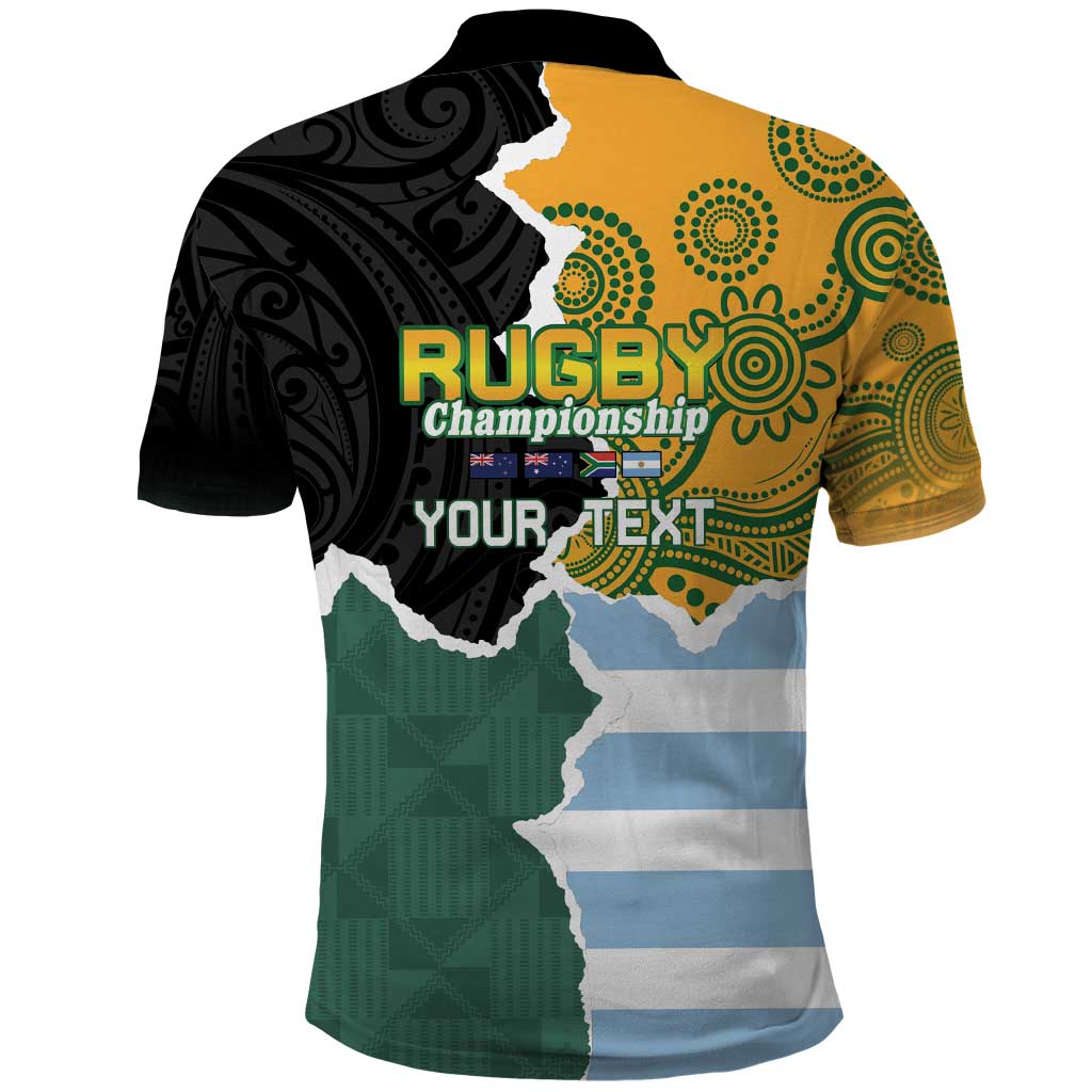 Personalised Rugby 2025 Championship Polo Shirt Southern Hemisphere Countries Mascots - Aussie Hoodie
