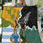 Rugby 2025 Championship Quilt Southern Hemisphere Countries Mascots - Aussie Hoodie