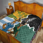 Rugby 2025 Championship Quilt Southern Hemisphere Countries Mascots - Aussie Hoodie