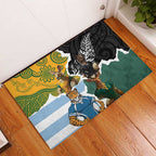 Rugby 2025 Championship Rubber Doormat Southern Hemisphere Countries Mascots - Aussie Hoodie