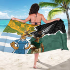 Rugby 2025 Championship Sarong Southern Hemisphere Countries Mascots - Aussie Hoodie