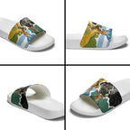 Rugby 2025 Championship Slide Sandals Southern Hemisphere Countries Mascots - Aussie Hoodie