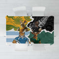 Rugby 2025 Championship Tablecloth Southern Hemisphere Countries Mascots - Aussie Hoodie