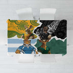 Rugby 2025 Championship Tablecloth Southern Hemisphere Countries Mascots - Aussie Hoodie