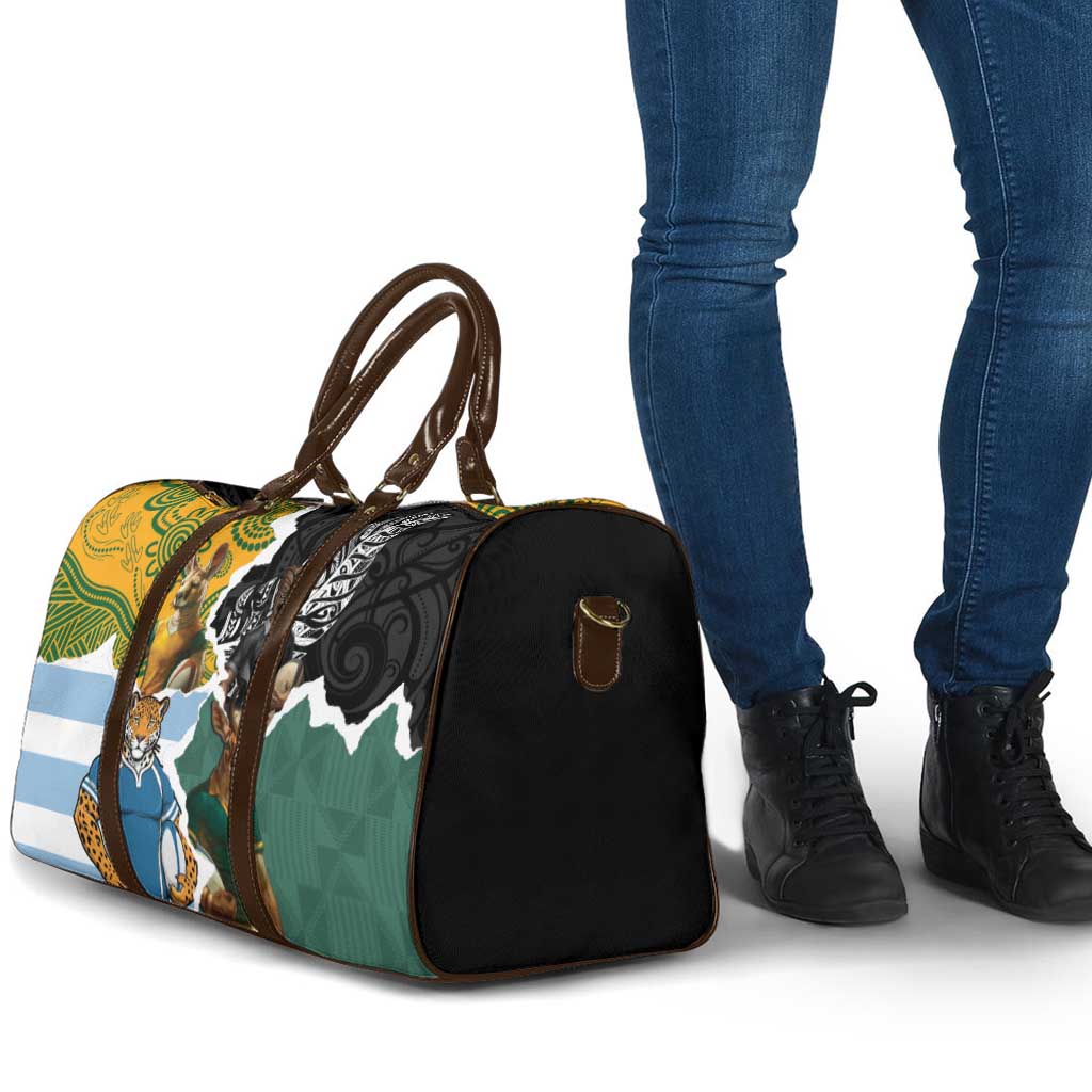 Rugby 2025 Championship Travel Bag Southern Hemisphere Countries Mascots - Aussie Hoodie