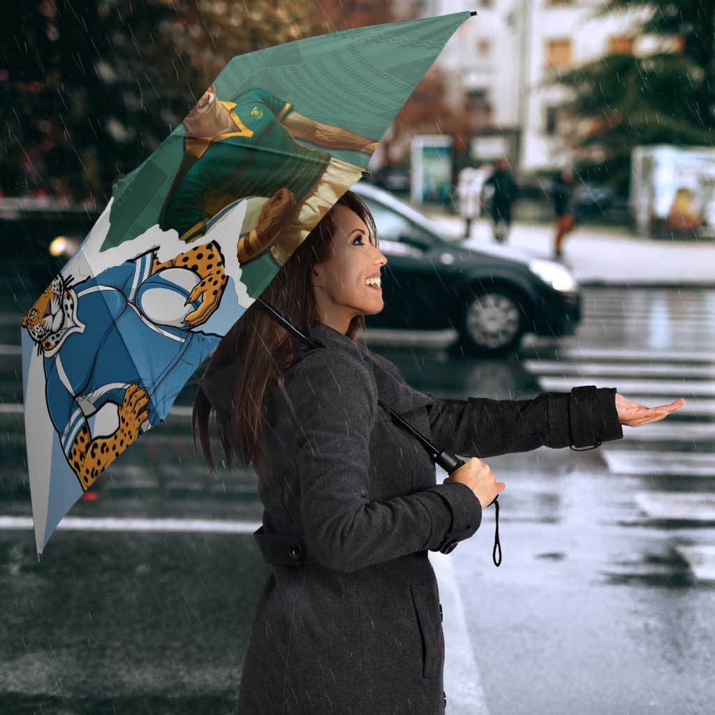 Rugby 2025 Championship Umbrella Southern Hemisphere Countries Mascots - Aussie Hoodie