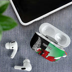 New Zealand and Wales Rugby Custom AirPods Case Aotearoa All Black Combine Welsh Dragon - Aussie Hoodie