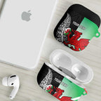 New Zealand and Wales Rugby Custom AirPods Case Aotearoa All Black Combine Welsh Dragon - Aussie Hoodie
