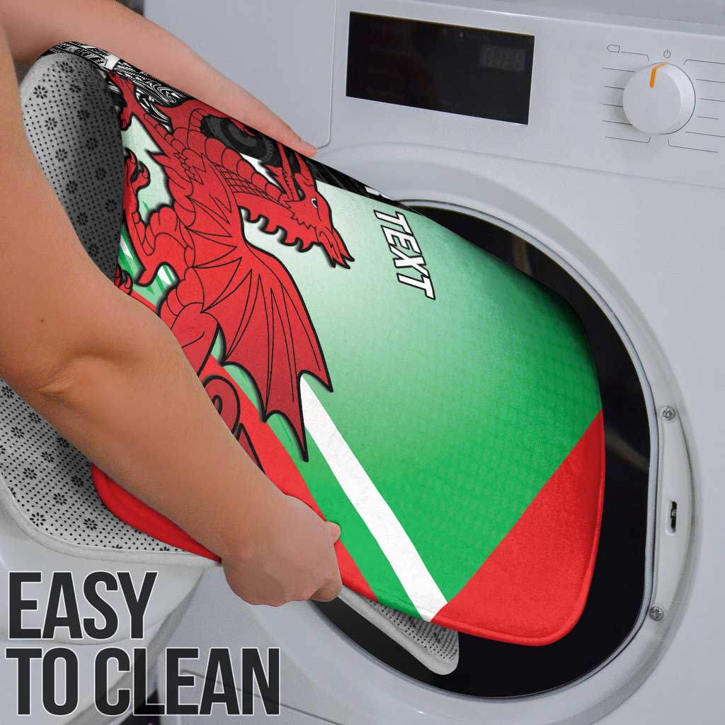 New Zealand and Wales Rugby Custom Bathroom Set Aotearoa All Black Combine Welsh Dragon - Aussie Hoodie