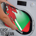 New Zealand and Wales Rugby Custom Bathroom Set Aotearoa All Black Combine Welsh Dragon - Aussie Hoodie