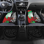 New Zealand and Wales Rugby Custom Car Mats Aotearoa All Black Combine Welsh Dragon - Aussie Hoodie