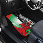 New Zealand and Wales Rugby Custom Car Mats Aotearoa All Black Combine Welsh Dragon - Aussie Hoodie