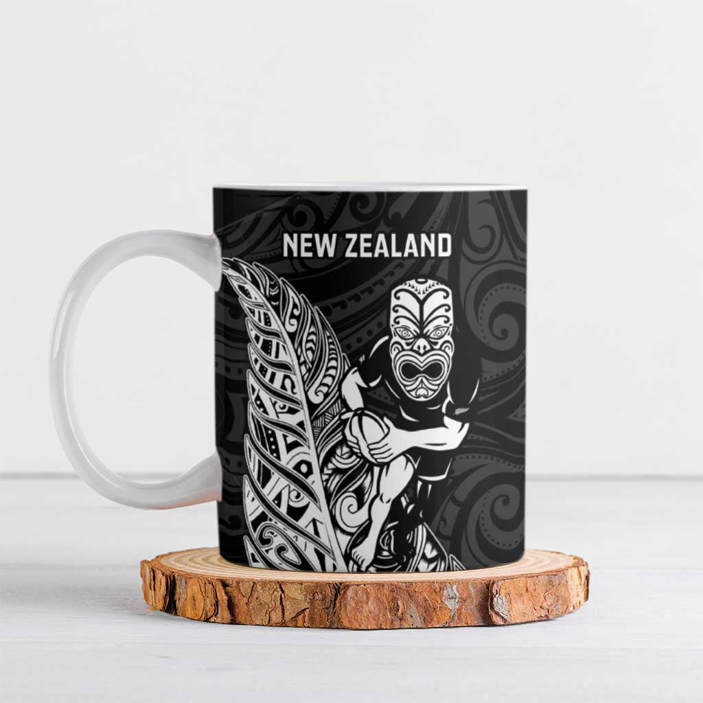 New Zealand and Wales Rugby Custom Ceramic Mug Aotearoa All Black Combine Welsh Dragon - Aussie Hoodie