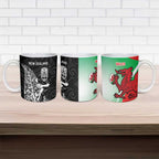 New Zealand and Wales Rugby Custom Ceramic Mug Aotearoa All Black Combine Welsh Dragon - Aussie Hoodie