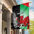 New Zealand and Wales Rugby Custom Garden Flag Aotearoa All Black Combine Welsh Dragon - Aussie Hoodie