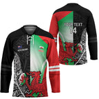 New Zealand and Wales Rugby Custom Hockey Jersey Aotearoa All Black Combine Welsh Dragon - Aussie Hoodie
