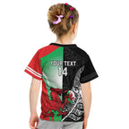 New Zealand and Wales Rugby Custom Kid T Shirt Aotearoa All Black Combine Welsh Dragon - Aussie Hoodie