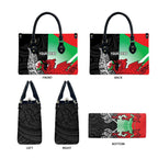 New Zealand and Wales Rugby Custom Leather Bag Aotearoa All Black Combine Welsh Dragon - Aussie Hoodie