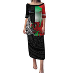 New Zealand and Wales Rugby Custom Puletasi Aotearoa All Black Combine Welsh Dragon - Aussie Hoodie