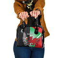 New Zealand and Wales Rugby Custom Shoulder Handbag Aotearoa All Black Combine Welsh Dragon - Aussie Hoodie