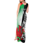 New Zealand and Wales Rugby Custom Tank Maxi Dress Aotearoa All Black Combine Welsh Dragon - Aussie Hoodie