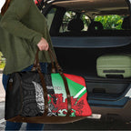 New Zealand and Wales Rugby Custom Travel Bag Aotearoa All Black Combine Welsh Dragon - Aussie Hoodie