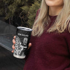 New Zealand and Wales Rugby Custom Tumbler Cup Aotearoa All Black Combine Welsh Dragon - Aussie Hoodie