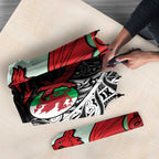 New Zealand and Wales Rugby Custom Umbrella Aotearoa All Black Combine Welsh Dragon - Aussie Hoodie