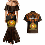 perth-scorchers-cricket-couples-matching-mermaid-dress-and-hawaiian-shirt-2023-unique-indigenous-art-mix-polynesian-pattern