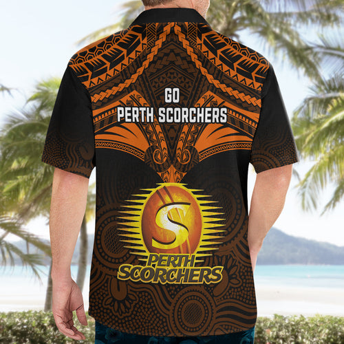 perth-scorchers-cricket-hawaiian-shirt-2023-unique-indigenous-art-mix-polynesian-pattern