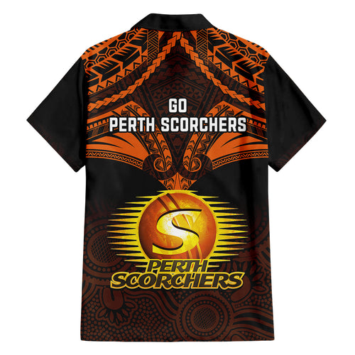 perth-scorchers-cricket-kid-hawaiian-shirt-2023-unique-indigenous-art-mix-polynesian-pattern