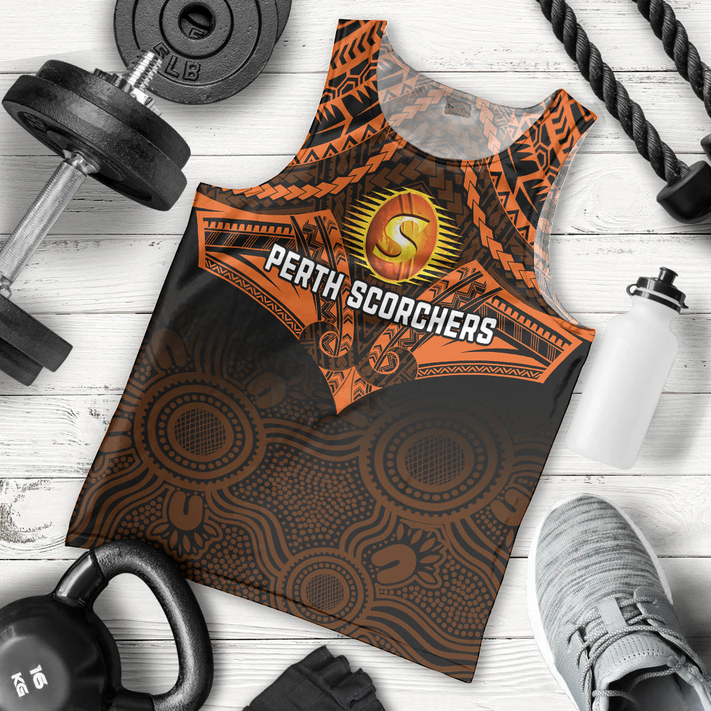 perth-scorchers-cricket-men-tank-top-2023-unique-indigenous-art-mix-polynesian-pattern