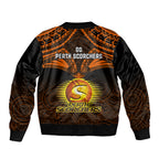 perth-scorchers-cricket-sleeve-zip-bomber-jacket-2023-unique-indigenous-art-mix-polynesian-pattern