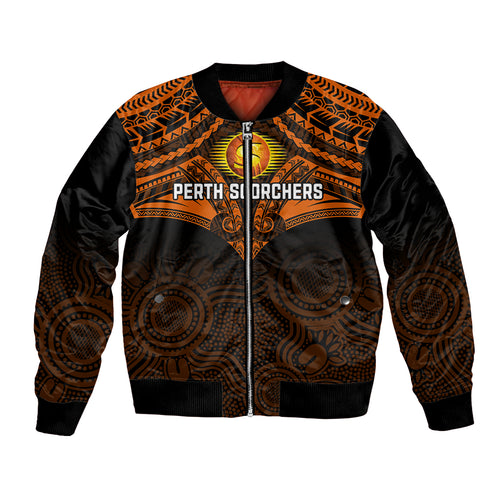 custom-perth-scorchers-cricket-bomber-jacket-2023-unique-indigenous-art-mix-polynesian-pattern