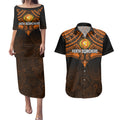 custom-perth-scorchers-cricket-couples-matching-puletasi-dress-and-hawaiian-shirt-2023-unique-indigenous-art-mix-polynesian-pattern