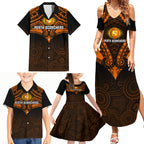custom-perth-scorchers-cricket-family-matching-summer-maxi-dress-and-hawaiian-shirt-2023-unique-indigenous-art-mix-polynesian-pattern