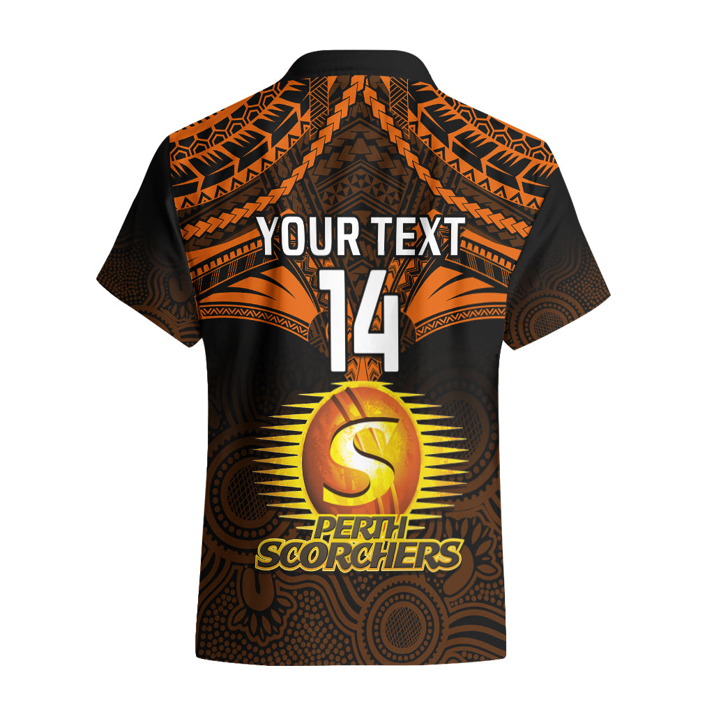 custom-perth-scorchers-cricket-hawaiian-shirt-2023-unique-indigenous-art-mix-polynesian-pattern