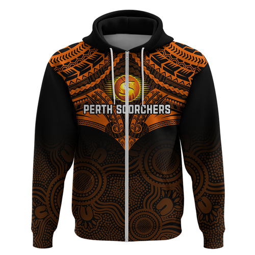 custom-perth-scorchers-cricket-hoodie-2023-unique-indigenous-art-mix-polynesian-pattern