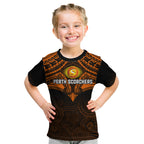 custom-perth-scorchers-cricket-kid-t-shirt-2023-unique-indigenous-art-mix-polynesian-pattern