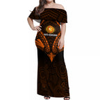custom-perth-scorchers-cricket-off-shoulder-maxi-dress-2023-unique-indigenous-art-mix-polynesian-pattern