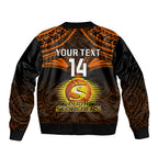 custom-perth-scorchers-cricket-sleeve-zip-bomber-jacket-2023-unique-indigenous-art-mix-polynesian-pattern